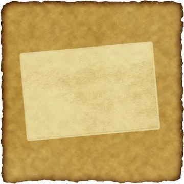 Vintage scrapbook old paper with frames Stock Illustration