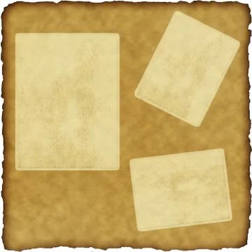 Vintage scrapbook old paper with frames 스톡 일러스트