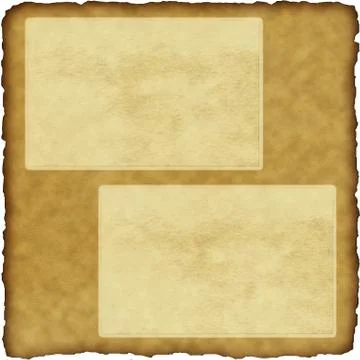 Vintage scrapbook old paper with frames Stock Illustration
