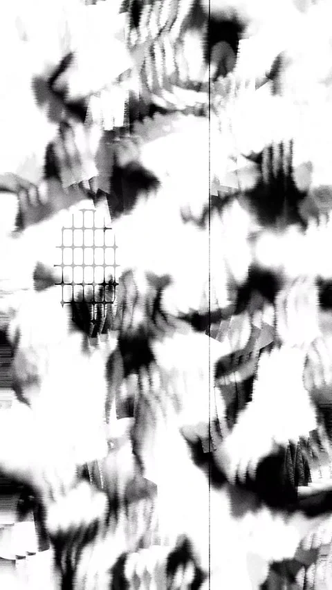 Vintage Screen Effect Loop Portrait Stock Footage 331084039