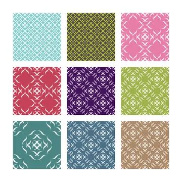 Vintage Seamless Background Stock Illustration