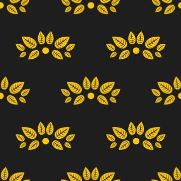 Vintage Seamless Background Stock Illustration