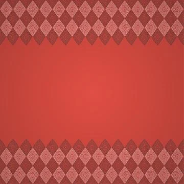 Vintage seamless border background Illustrazione stock