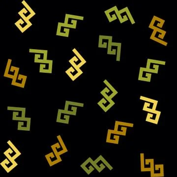 Vintage seamless pattern and background for web and mobile applications Stock Illustration