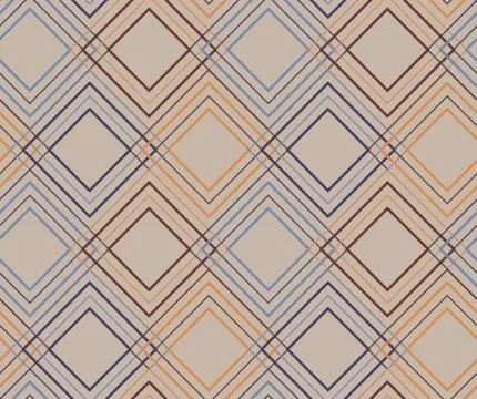 Vintage seamless pattern and background for web and mobile applications Illustrazione stock