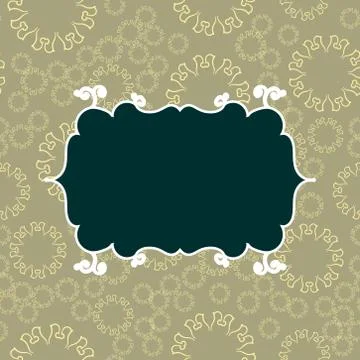 Vintage seamless pattern background. Vector illustration endless design. Abst Illustrazione stock