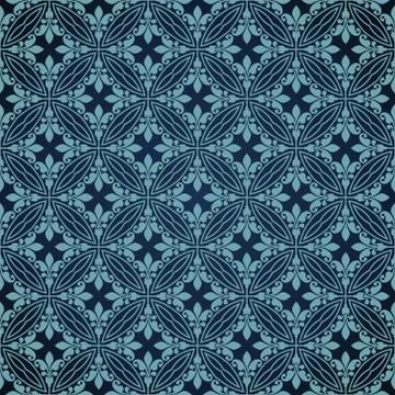 Vintage seamless pattern for design Stock Illustration