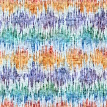 Vintage seamless pattern in Ikat style. Pattern for holidays in retro style.. Иллюстрация