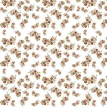 Vintage seamless pattern Stock Illustration
