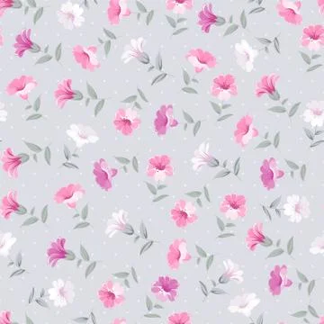 Vintage seamless pattern Stock Illustration