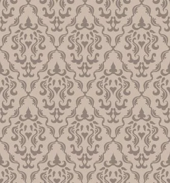 Vintage Seamless Pattern Stock Illustration