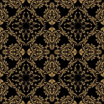 Vintage seamless pattern. Seamless template for your design. Stock Illustration