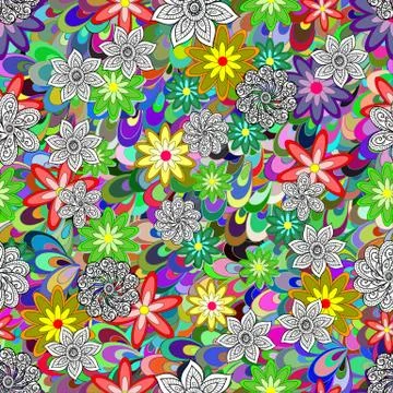 Vintage seamless texture Stock Illustration