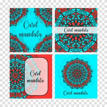 Vintage set decorative elements. Card or invitation, hand drawn background. O Stock Illustration