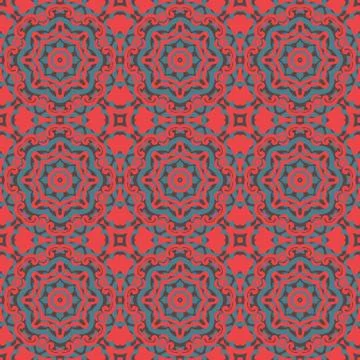 Vintage set elements for seamless vector patterns Stockillustratie