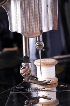 Vintage the sewing machine Foto stock