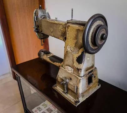 Vintage Sewing Machine Stock Photos