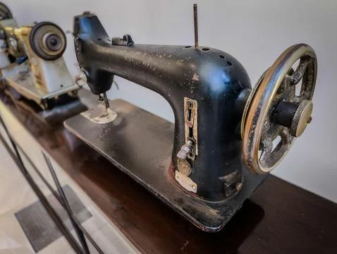 Vintage Sewing Machine Stock Photos