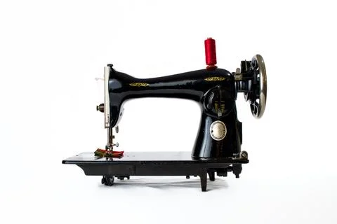 Vintage sewing machine Stock Photos