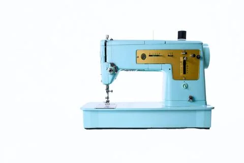 Vintage sewing machine Stock Photos
