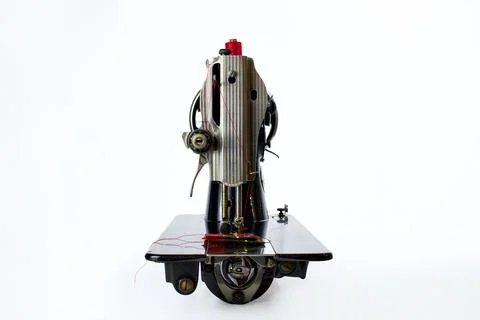 Vintage sewing machine Stock Photos