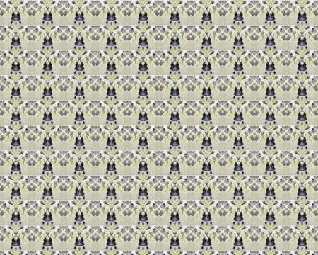 Vintage shabby background with classy patterns Stock Illustration