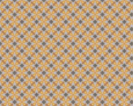 Vintage shabby background with classy patterns Stock Illustration