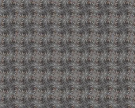 Vintage shabby background with classy patterns Stock Illustration