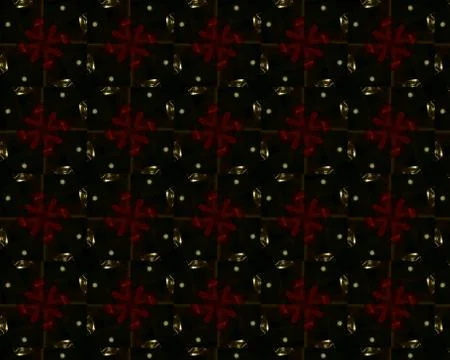 Vintage shabby background with classy patterns Illustrazione stock