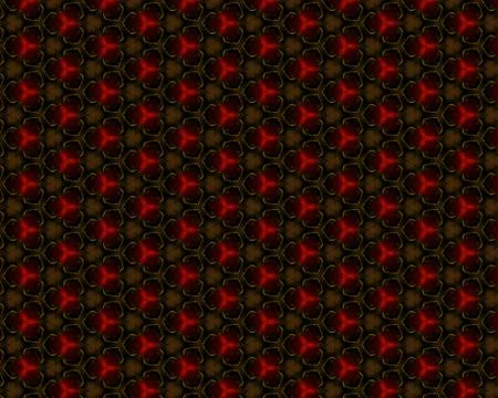 Vintage shabby background with classy patterns Illustrazione stock