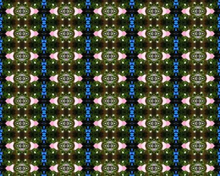 Vintage shabby background with classy patterns Illustrazione stock