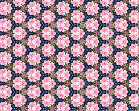 Vintage shabby background with classy patterns Illustrazione stock