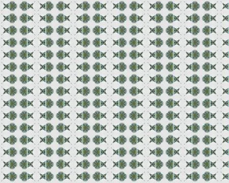 Vintage shabby background with classy patterns Illustrazione stock