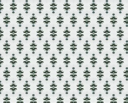Vintage shabby background with classy patterns Illustrazione stock