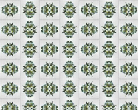 Vintage shabby background with classy patterns Illustrazione stock
