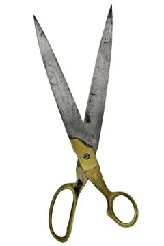 Vintage shears Foto stock