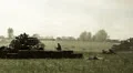 Vintage shots second world war, reconstruction. Soviet, German soldiers HD Footage