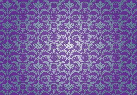 Vintage silver background Stock Illustration