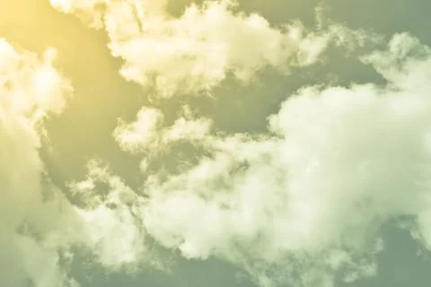 Vintage sky background with filter effect Stock Photos