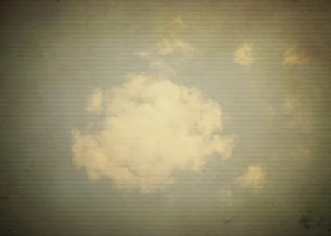 Vintage sky background, texture with the base of the sky. Illustration