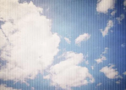 Vintage sky background, texture with the base of the sky. Illustration
