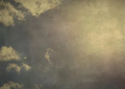 Vintage sky background, texture with the base of the sky. Stock Photos