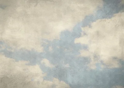 Vintage sky background, texture with the base of the sky. Stock Photos