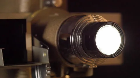 VINTAGE SLIDE PROJECTOR Stock-Footage 56946274