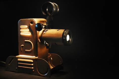 Vintage slide projector Stock Photos