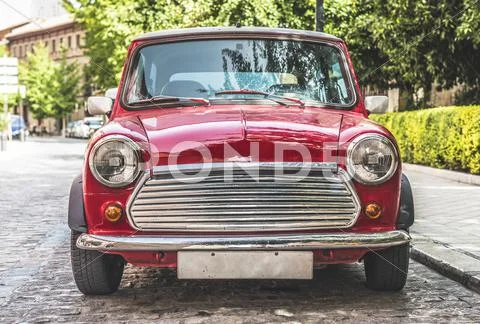Vintage small car Stock Photos