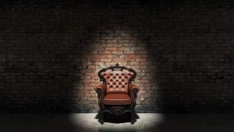 Vintage sofa Stock Illustration