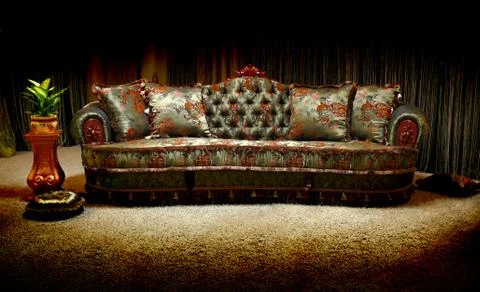 Vintage sofa Stock Photos