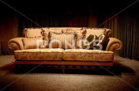 Vintage sofa Stock Photos