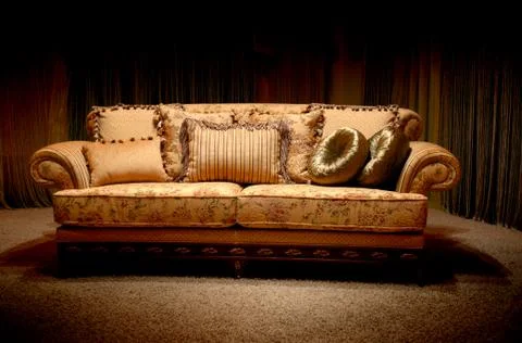 Vintage sofa Stock Photos